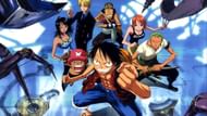 The Straw Hats as seen in Mega Mecha Soldier of Karakuri Castle (Image via Toei Animation, One Piece)